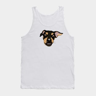 Dobermann Face Tank Top